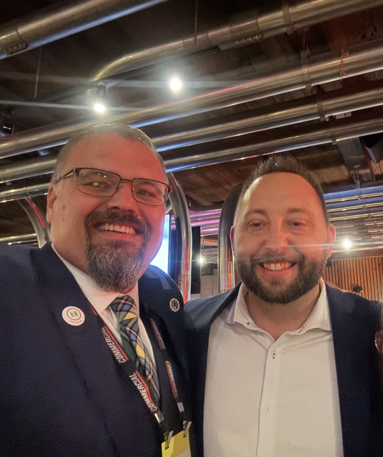 Meeting with MLA Justin Wright.